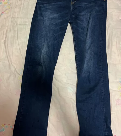 Gap牛仔裤，深蓝色修身款，尺码33×32...