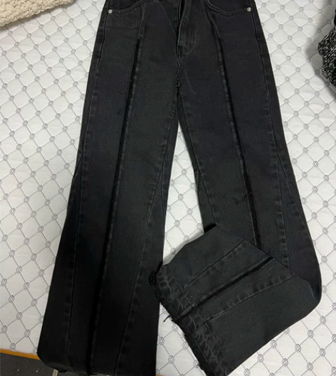 全新韩国设计师品牌牛仔裤S码 全新带吊牌仅...