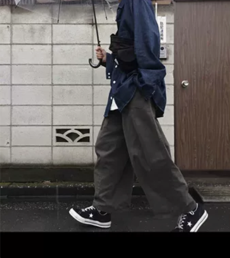 YANS ins阿美咔叽日系复古工装宽松直...