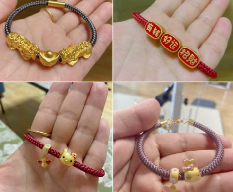 两件包邮  手工编制 福利款手绳 手机挂绳...