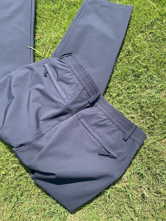 舒乐面料男士春秋商务弹力直筒修身厚速干裤长...