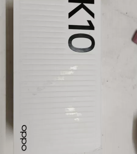 OPPOk10包装盒，取卡针说明书原装黑色...