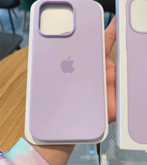 苹果iPhone14手机壳液态硅胶双色按键...