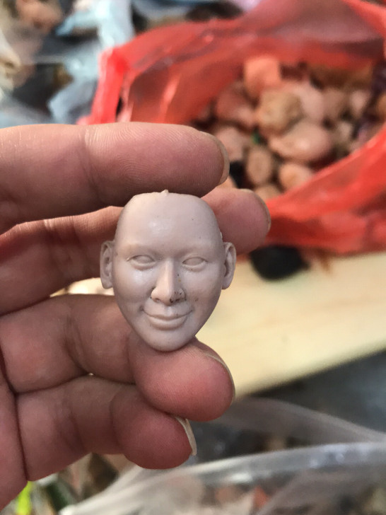 E15兵人 配件 头雕 1:6 1/6 散...