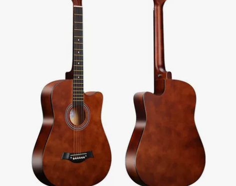 初学者民谣单板吉他 型号：38寸 材质：全...