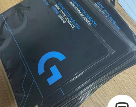 （5.8元包邮）全新罗技游戏鼠标垫办公室电...