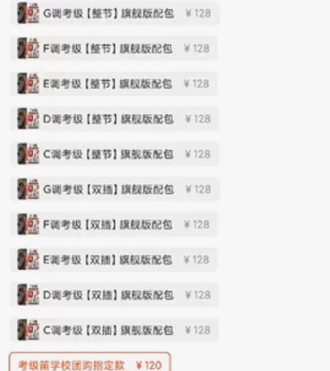 专业笛子初学成人苦竹笛乐器竹笛精制入门e横...