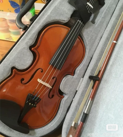 #小提琴#上海提琴厂百灵牌1/8小提琴初学...