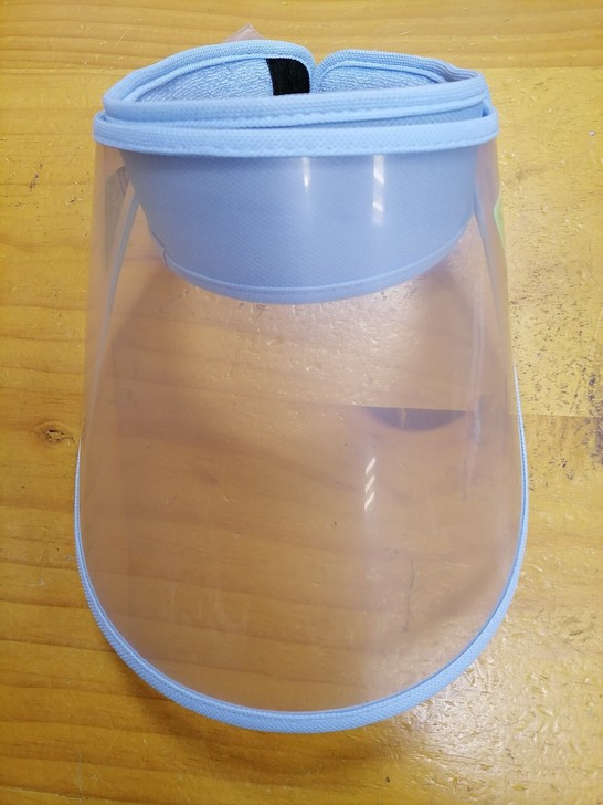 蓝色 防晒太阳帽 大人小孩都可以使用 低价...