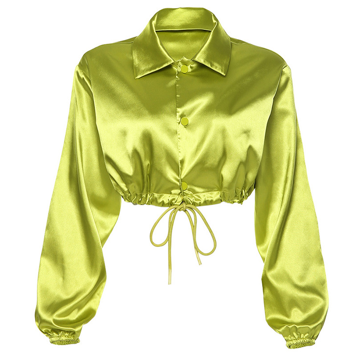 KLIOU 欧洲站2019新款学院风短款外...