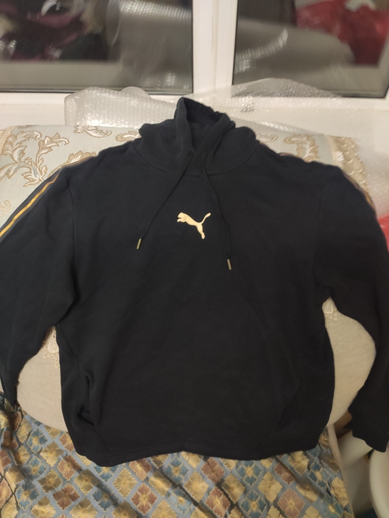 正品Puma/彪马冬季男子运动休闲连帽透气...