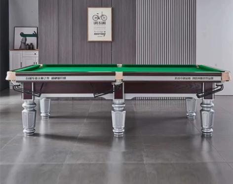 台球桌钢裤商用大理石新款家用室内桌球台标