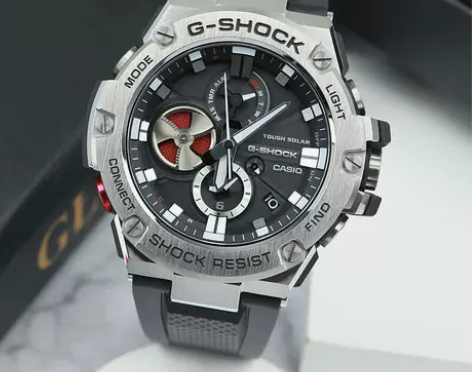 卡西欧 钢铁之心g-shock太阳能蓝牙运