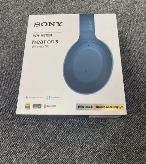 sony无线降噪耳机w h- h910n蓝...