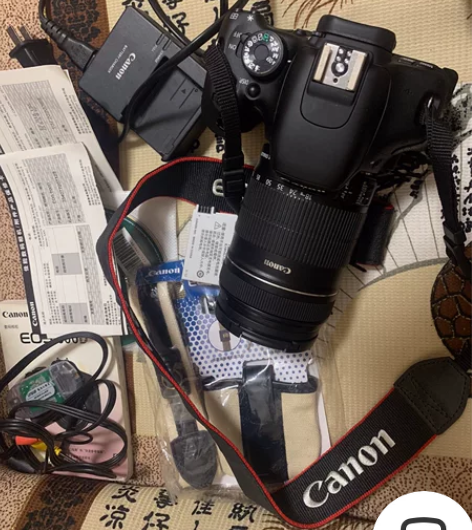 佳能单反600d 18-135带防抖镜头，...