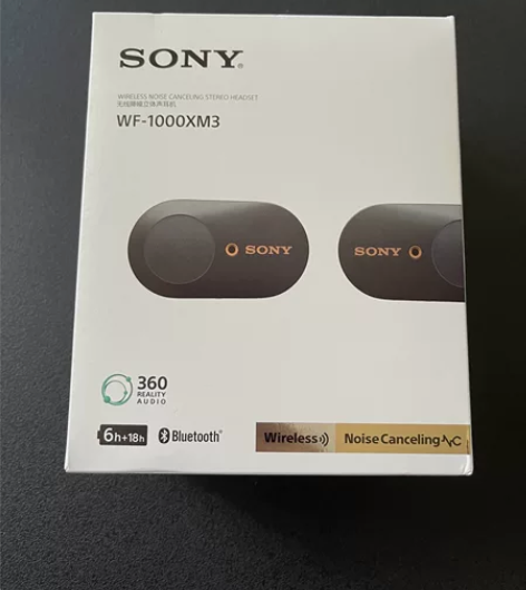 索尼WF-1000XM3降噪豆,个人一手,...