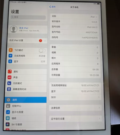 忍痛出 个人原因便宜卖二手平板 iPadm...