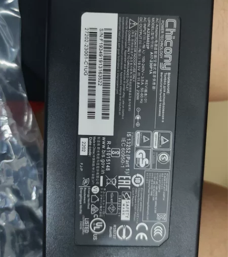 【全新】原装群光230w电源适配器大口带针...