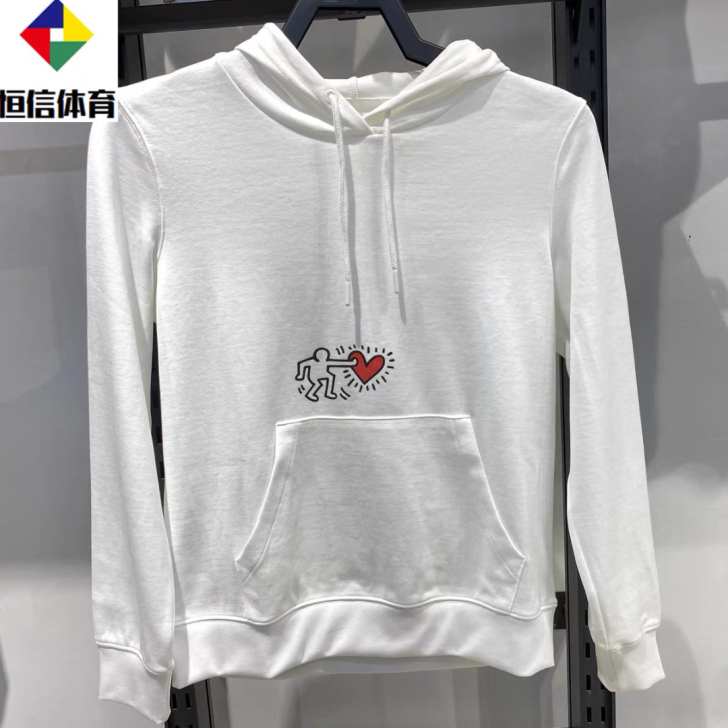 安踏运动卫衣女2021秋季新款KH联名套头...
