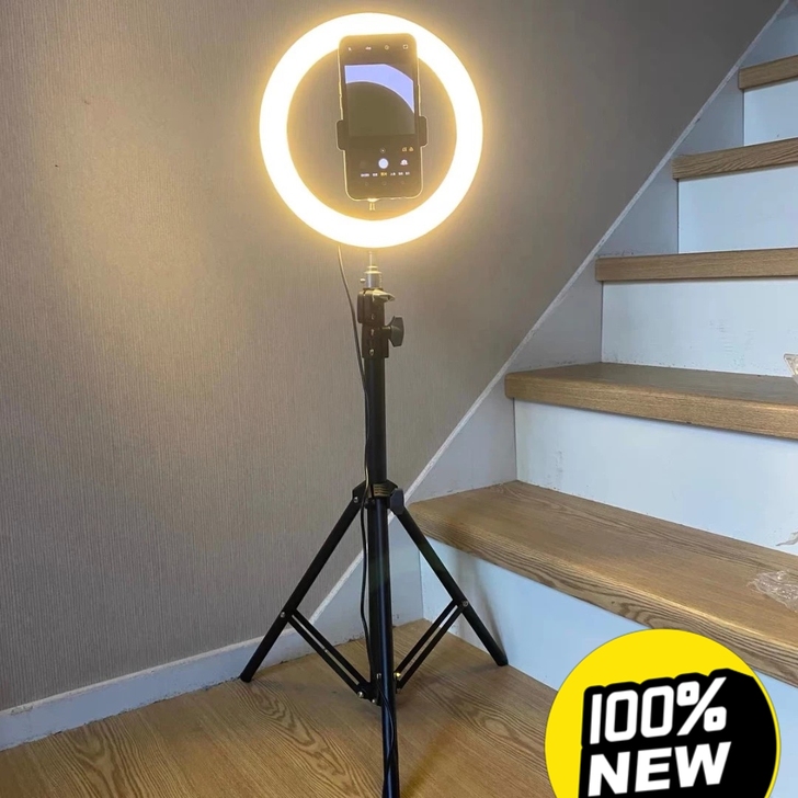 【赔钱出售一套】大号补光灯2.1米手机直播...