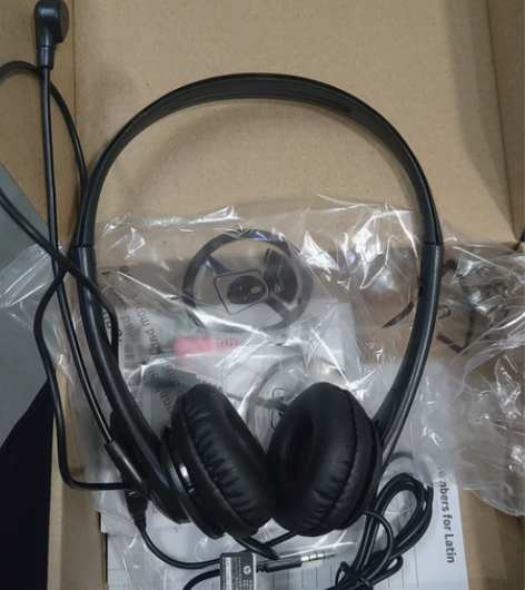 惠普hp原装话务员耳机,网课必备 原装,全...