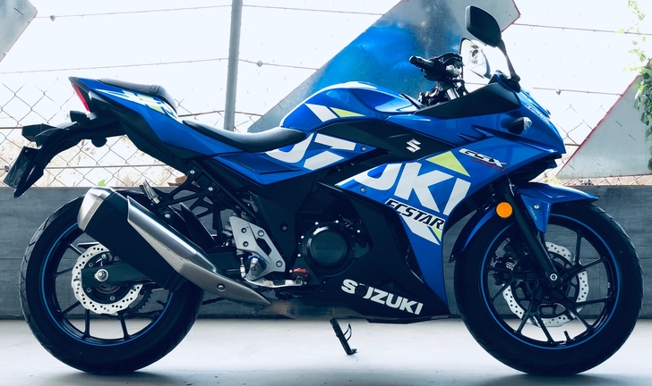 20年4月份上牌,铃木GSX250,国4排...