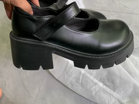37码全新玛丽珍鞋 小皮鞋 厚底单鞋 学院...