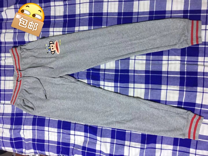 低价出售，大嘴猴休闲运动针织裤卫裤女，裤子...