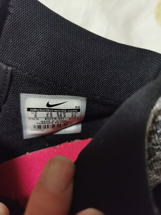 NIKE女鞋，内增高，36.5码