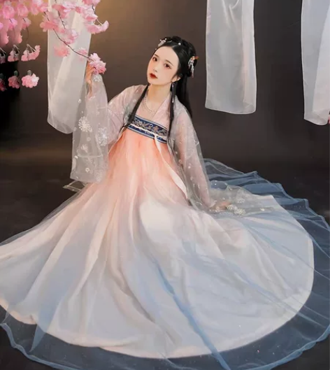 裳云兮正品原创(花若兮),S码,上衣襦裙大...