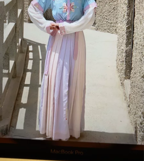 妃亦坊原创汉服女【琳琅】坦领半臂三件套齐腰...