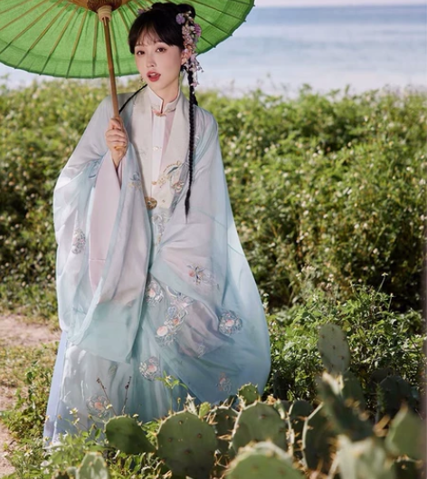 长期接七月夕代拍 七月夕明制汉服 西母桃筵...