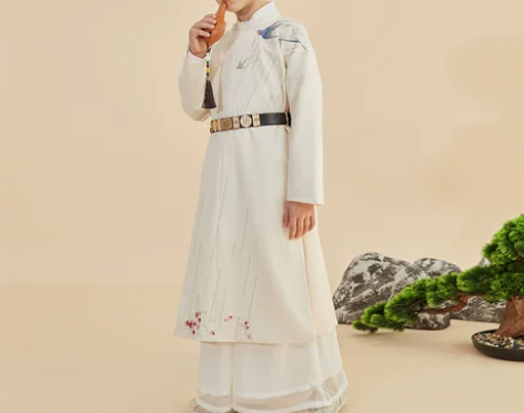 汉家小童儿童汉服男童春秋刺绣中国风古装礼服