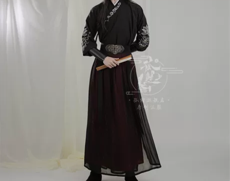 孤鲤原创汉服古风武侠剑客学生 全新没穿
