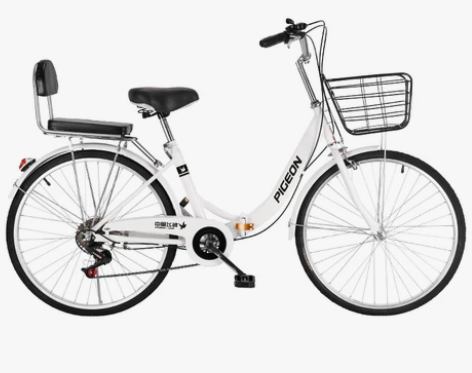 【改行 甩 甩 甩】飞鸽自行车男女式轻便免...