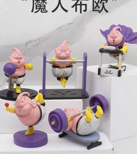 七龙珠魔人布欧健身房摆件 龙珠GK动漫手办...