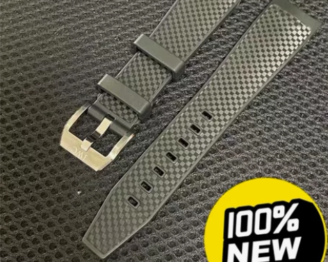 适用IWC万国海洋计时系列橡胶手表带快拆原...