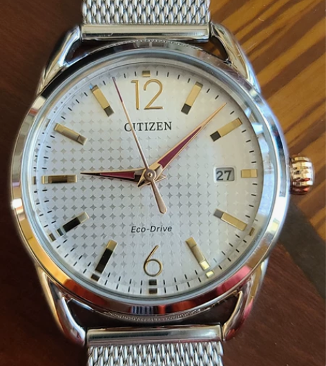 日本Citizen/西铁城光动能女表编制钢...