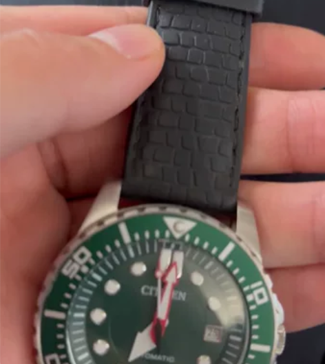 西铁城 绿水鬼 机械表 潜水表 不焦绿 M...