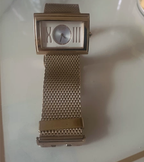 citizen西铁城光动能女表，玫瑰金设计...