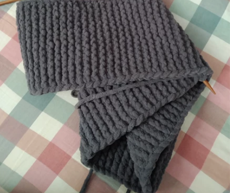 【成品35元元包邮】抖音同款毛线围巾纯手工...