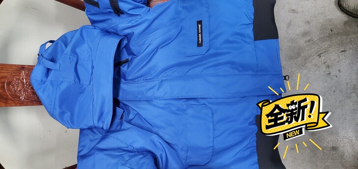 咸鱼入的加拿大鹅飞行员，蓝色pbi，尺码不...