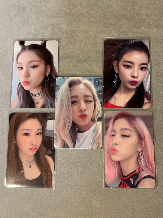 itzy/一击 ICY嘟嘴专辑小卡