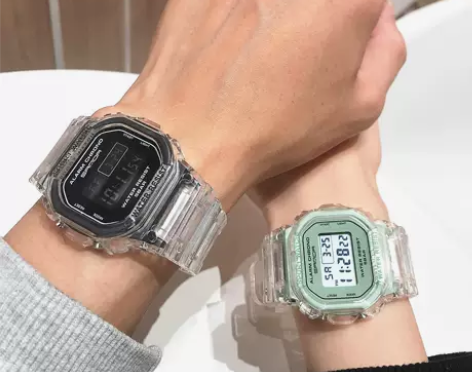 ?独角兽防水情侣表ins风多功能电子手表女...