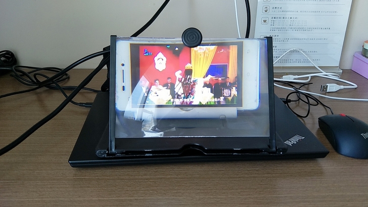 手机屏幕放大器放大3-4倍。超大看电视全屏...