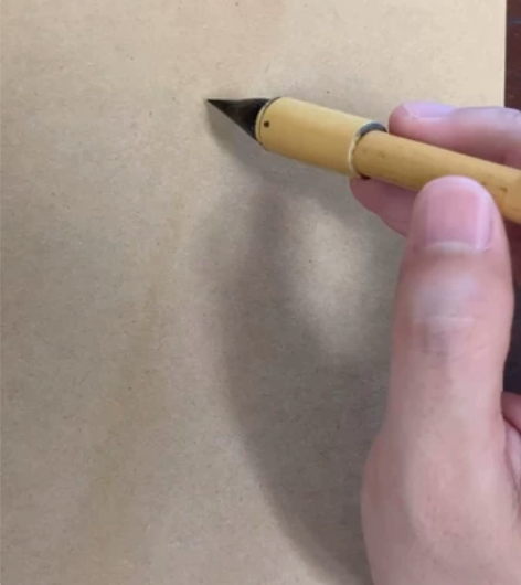 毛笔字牛皮纸袋，孤品 感兴趣的话点“我想要...