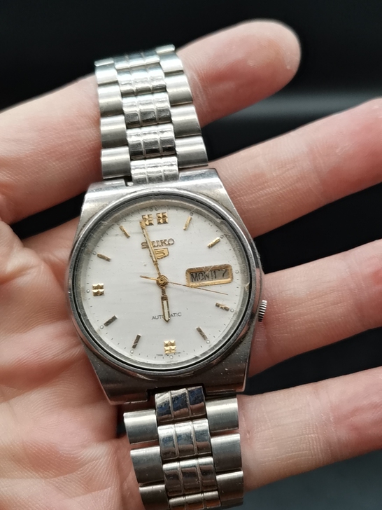 日本精工全自动机械表，成色差，需要保养，维...