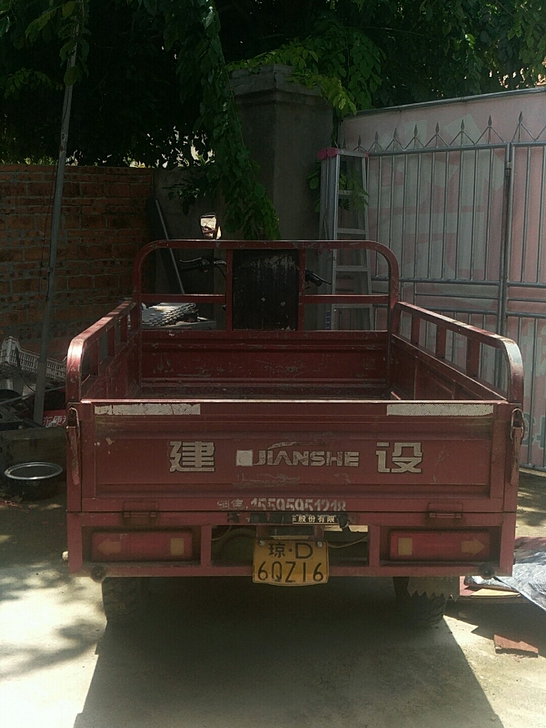 动力十足汽油三轮车适合山路带半档175发动...