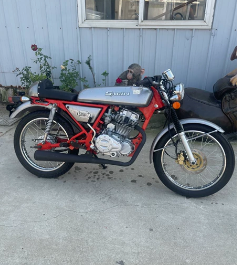 三鑫复古150,喜欢的联系,1000多公里...