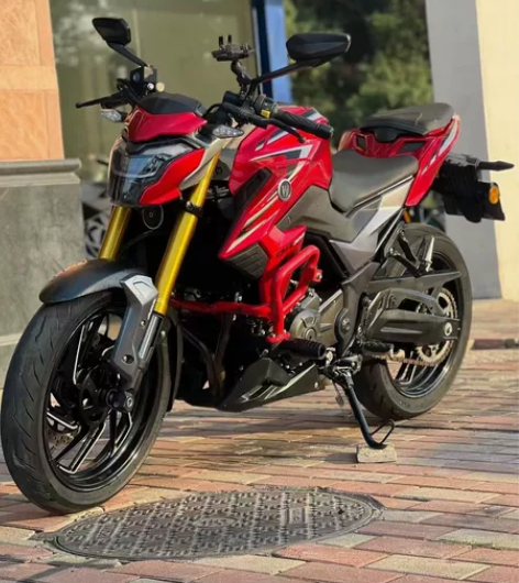 豪爵DR300。全车无瑕疵新车成色，车况精...